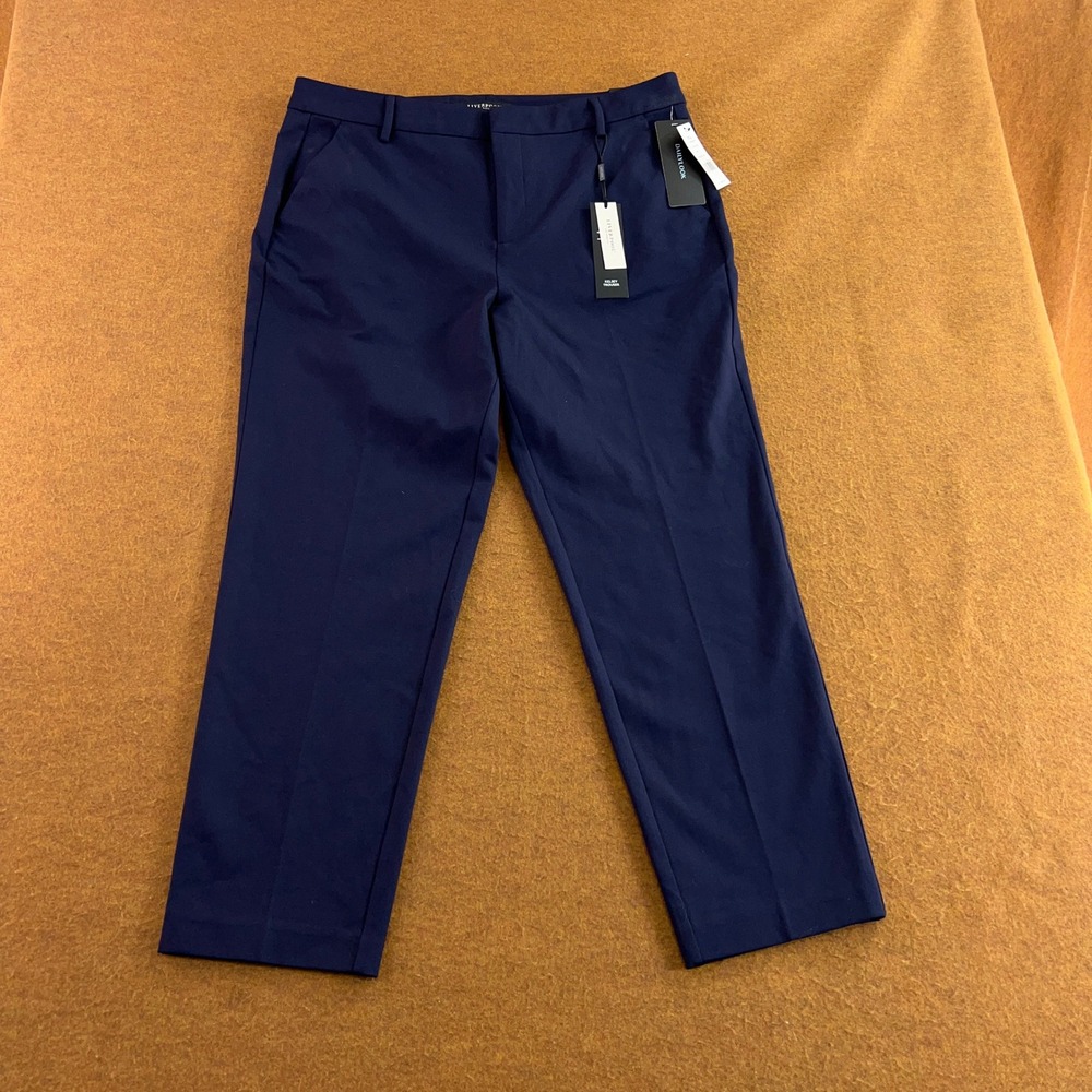 Liverpool Womens 16 Cadet Blue Kelsey Trouser Dress Pants NWT